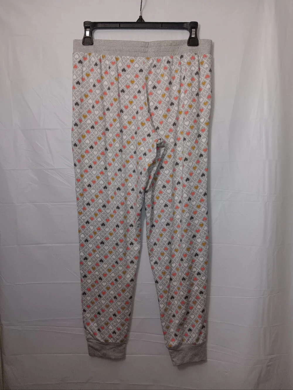 CUDDI DUDS Kids Gray Heart-Print Pajama Set - Cozy Long Sleeve & Pants